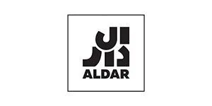 Aldar Properties logo - Real estate development partner of LSGC for MEP and facility management in Abu Dhabi